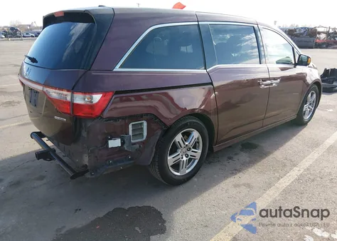 2012 Honda Odyssey Touring/Touring Elite из США, поврежденный, VIN 5FNRL5H96CB048462